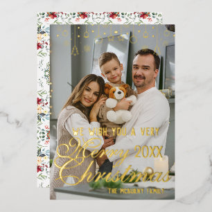 Chic Luxurious Personalised Family Photo