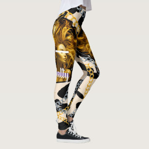 Chic Luxurious Wild Salty Girl Bday Gift girly Leggings