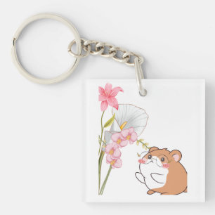 Chic Manhwa Portrait Key Ring