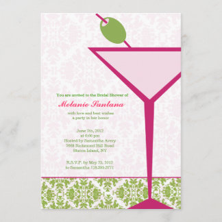 Chic Martini Bridal/Bachelorette/Birthday Invite