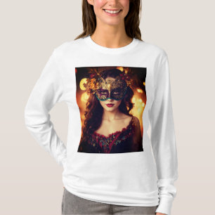 Chic Masquerade designed T-shirt 