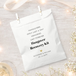 Chic Memories Last Forever Hangover Recovery Kit Favour Bags