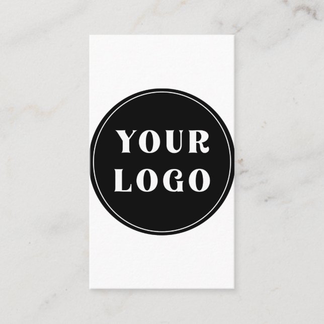 Chic, Minimalist, Stylish & Customisable Business Card (Front)