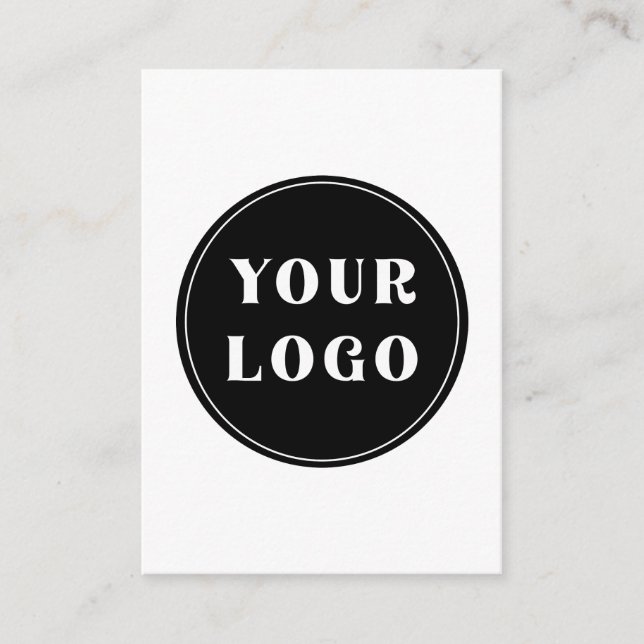 Chic, Minimalist, Stylish & Customisable Enclosure Card (Front)