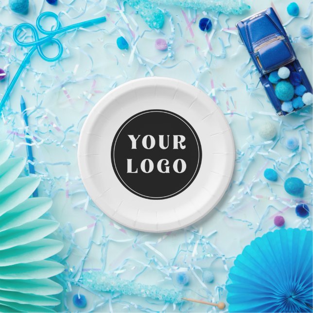 Chic, Minimalist, Stylish & Customisable Paper Plate (Party)
