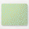 Chic Mint Gold Confetti Dots