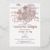 Chic Miss to Mrs ♥ Heart Map Travel Bridal Shower