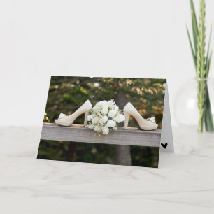 Chic Modern Bridal Shower Card