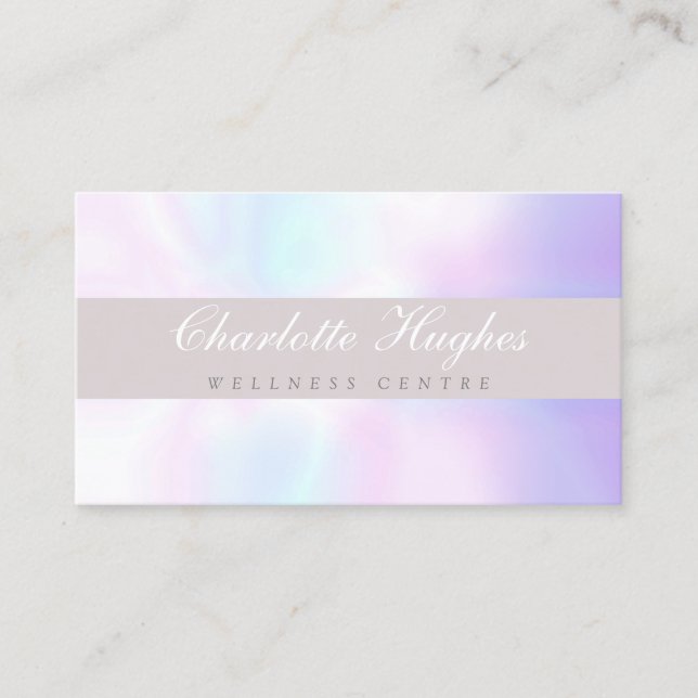 Chic Modern Business Card (Front)