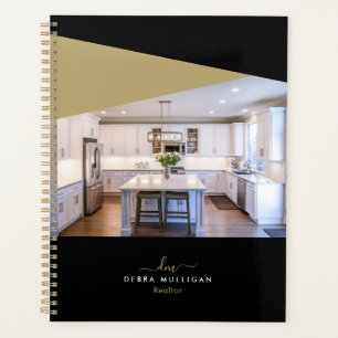 Chic Modern Realtor Spiral Agenda Planner