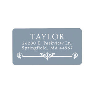 Chic Modern Return Address Labels