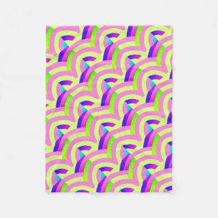 chic modern sophisticated chevrons fleece blanket