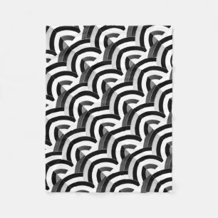 chic modern sophisticated chevrons fleece blanket