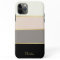 Chic Modern Stripes Pattern with Name