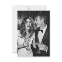 Chic Modern Thank You Card