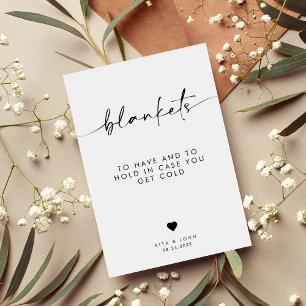 Chic Modern Wedding To Have And To Hold Drink Sign