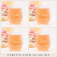 Chic Mother Father Personalised Wedding