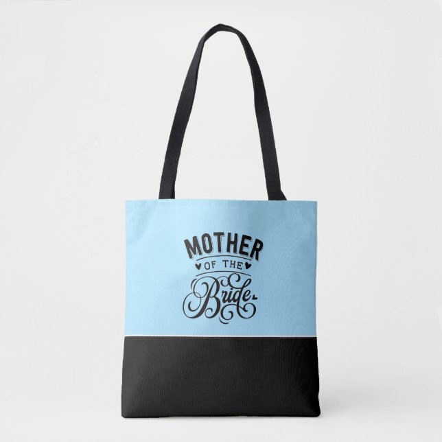 Chic Mother of Bride Tote Bag (Front)