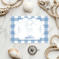 Chic Nautical Coquette Bow Wedding