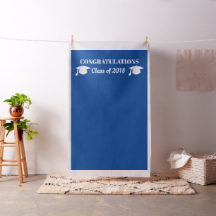 Chic Navy Blue Diy Graduate Photo Booth Backdrop