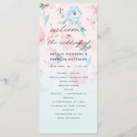 Chic Ombre French Garden Floral Wedding Ceremony