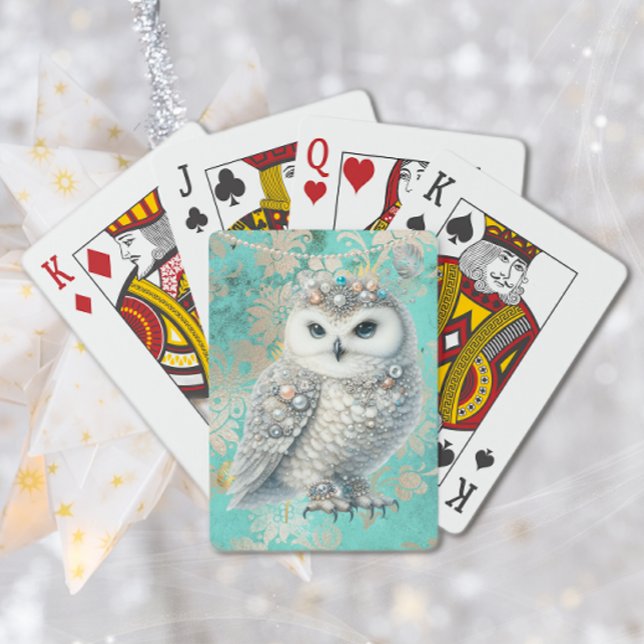 Chic Owl Playing Cards (Creator Uploaded)