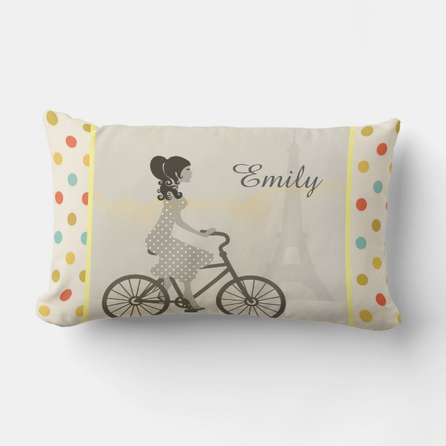 Chic Paris Lumbar Cushion (Front)