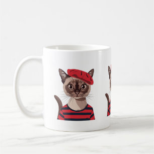 Chic Parisien Cat Mug