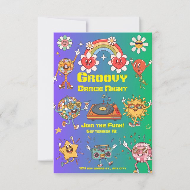 Chic Party Invitation – Stylish Celebration Event  (Front)