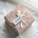 Chic Pastel Wildflower Watercolor Pattern  Wrapping Paper<br><div class="desc">Presenting an exquisite original seamless watercolor design,  meticulously fashioned within our studio's creative realm. Delicate wildflowers arranged in an enchanting seamless pattern,  rendering it ideal for weddings,  anniversaries,  birthdays,  and beyond.</div>