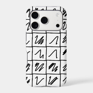 Chic Pattern Design in Black and White