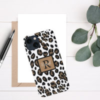 Chic Personalised Cheetah Print