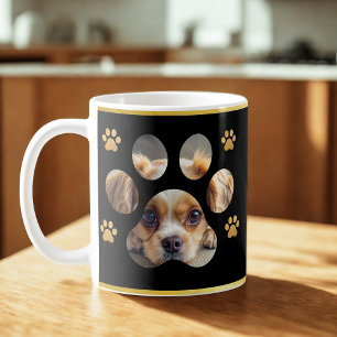 Chic Personalised Pet Photo Dog Coffee Mug