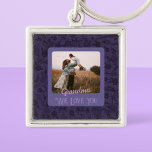 Chic Personalised Photo Text Grandma Mum Gift Key Ring<br><div class="desc">Are you seeking a unique and personalised way to keep your keys together? Look no further than our "Chic Personalised Photo Text" keychains! With the ability to customise your favourite photo and text, this keychain is the perfect way to show off your personality and keep your keys organised simultaneously. Whether...</div>