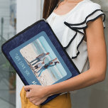 Chic Personalised Photo Text Mothers' Day Gift Laptop Sleeve<br><div class="desc">Personalise your laptop sleeve with the "Chic Personalised Photo Text" design! It can be customised with your favourite photo and text. Protect your laptop in style with this unique, unique sleeve that reflects your personality and style. Whether you want to add a photo of your loved ones, your favourite pet,...</div>