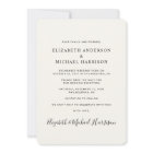Chic Photo Cream Wedding Reception