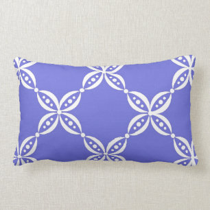CHIC PILLOW _173 PERIWINKLE/WHITE FLORAL