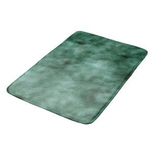 Chic Pine Teal Green Bath Mat