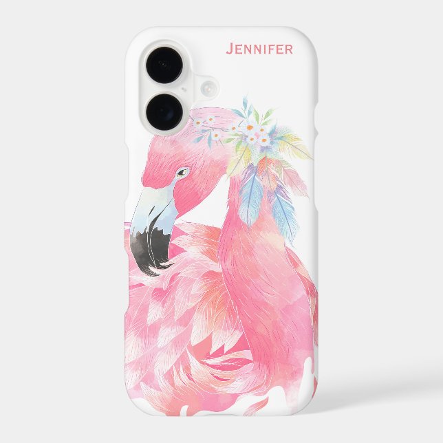 Chic Pink Flamingo Custom (Back)