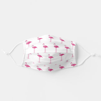 Chic Pink Flamingos Pattern Cloth Face Mask