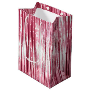 Chic Pink Glitz Medium Gift Bag