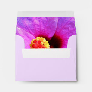 Chic Pink Nature Flower Blossom Background Envelopes