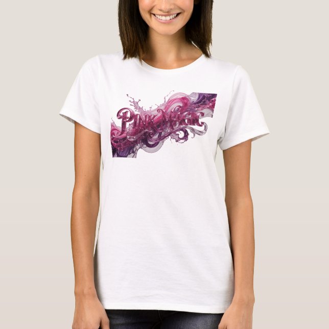 Chic Pink PINK MAGIC Custom Tee (Front)