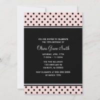 Chic Pink Polka Dots