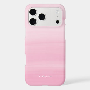 Chic Pink Watercolor Wash Modern