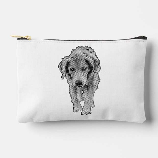 Chic Pouch with Young Retriever (Front)