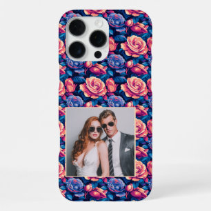 Chic Promotion Gift Rose Photo iPhone 16 Pro Max Case