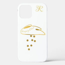 Chic Prosperity Cloud Monogram iPhone 12 Case