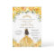 Chic Quinceañera Yellow Floral Princess Birthday