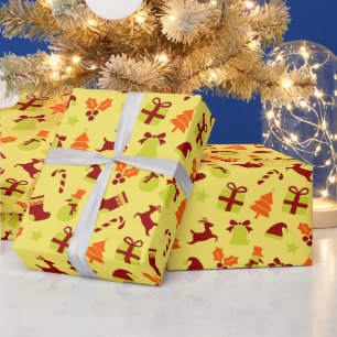 Chic Radiant Whimsical Love Birthday Party Wrapping Paper
